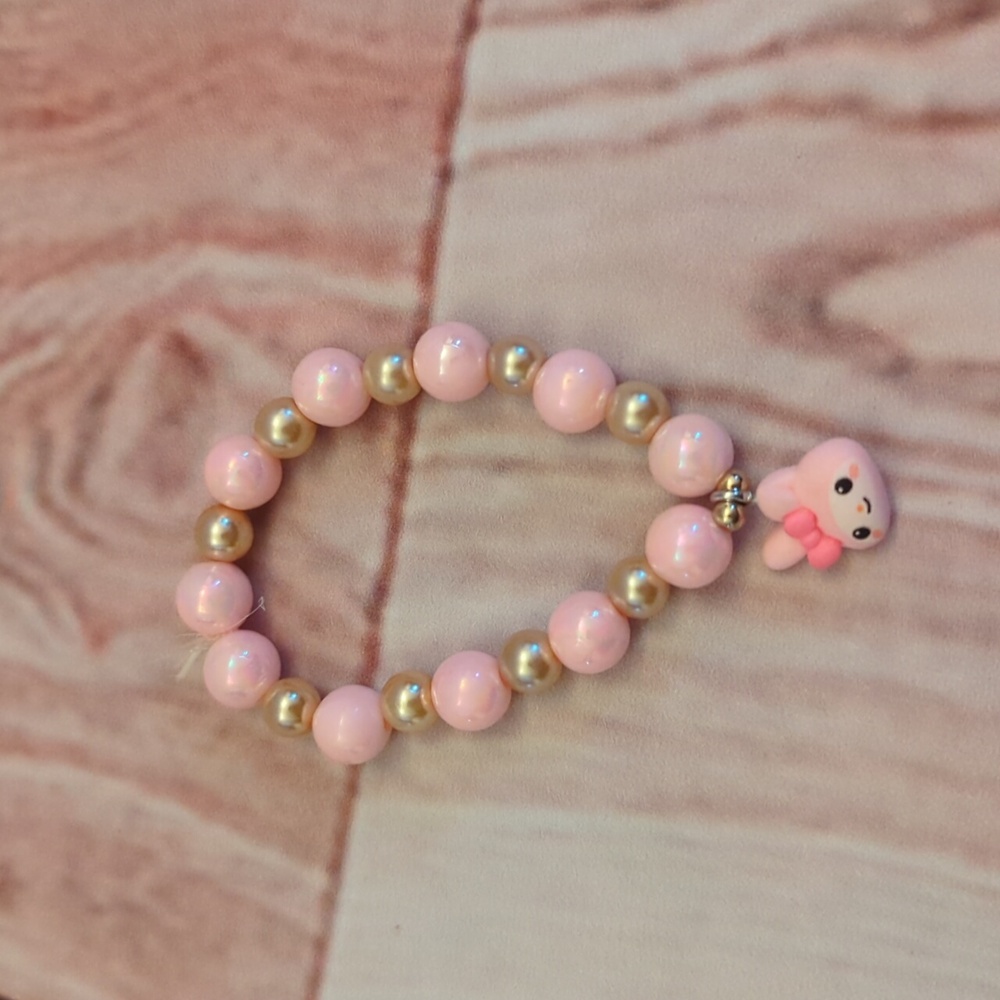 Handmade Kid's Size Beaded Character Bracelets - Picture 6 of 6